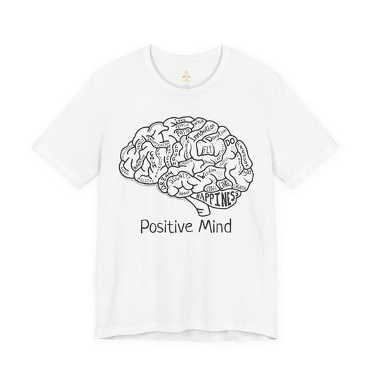 Positive Mind Classic Tee - White