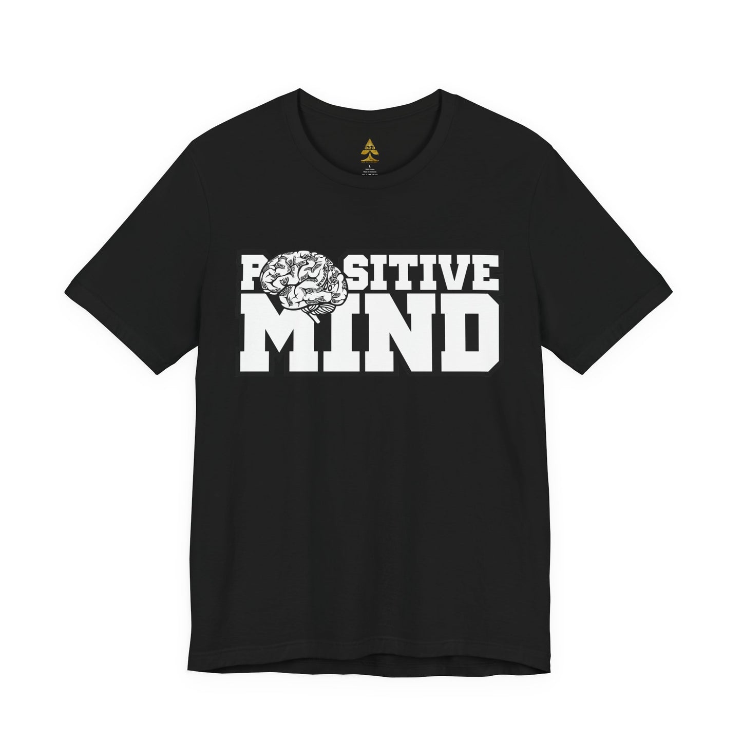 Positive Mind Varsity Tee - Black