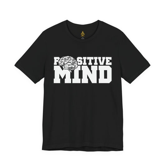 Positive Mind Varsity Tee - Black
