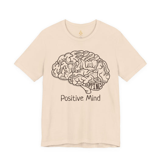 Positive Mind Classic Tee - Cream
