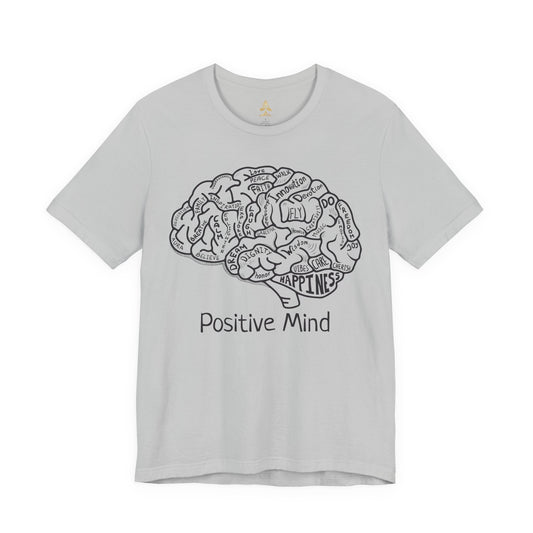 Positive Mind Classic Tee - Gray
