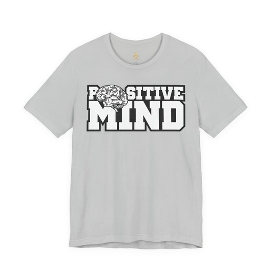 Positive Mind Varsity Tee - Gray